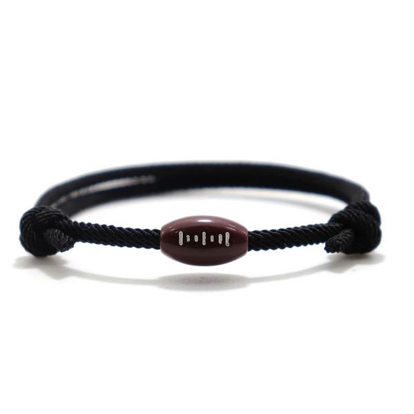 charm bracelets unique volleyball basketball bracelet homme female adjustable black rope braclet football braslet sports enthusiast brazalet, Golden;silver
charm bracelets unique volleyball basketball bracelet homme female adjustable black rope braclet football braslet sports enthusiast brazalet, Golden;silver