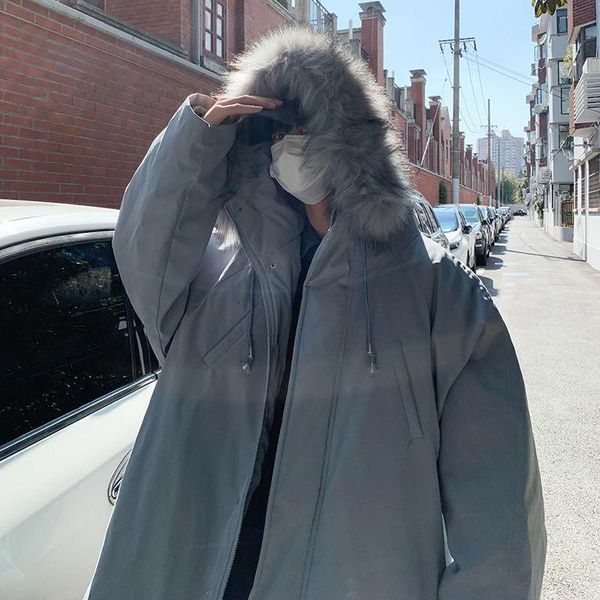 men's jackets winter warm hooded jacket korean casual fashion loose men parker streetwear windproof cotton coat m-3xl, Black;brown
men's jackets winter warm hooded jacket korean casual fashion loose men parker streetwear windproof cotton coat m-3xl, Black;brown