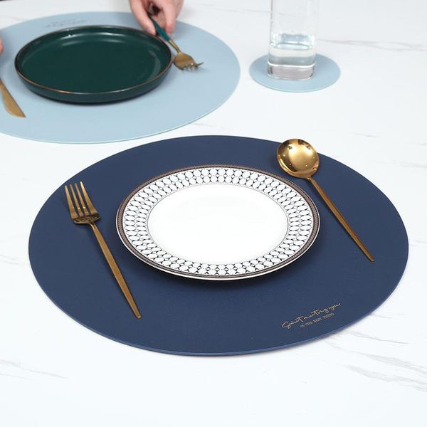 mats & pads 4 set placemats oilproof leather placemat western food mat dining tableware table bowl cup kitchen accessories
mats & pads 4 set placemats oilproof leather placemat western food mat dining tableware table bowl cup kitchen accessories