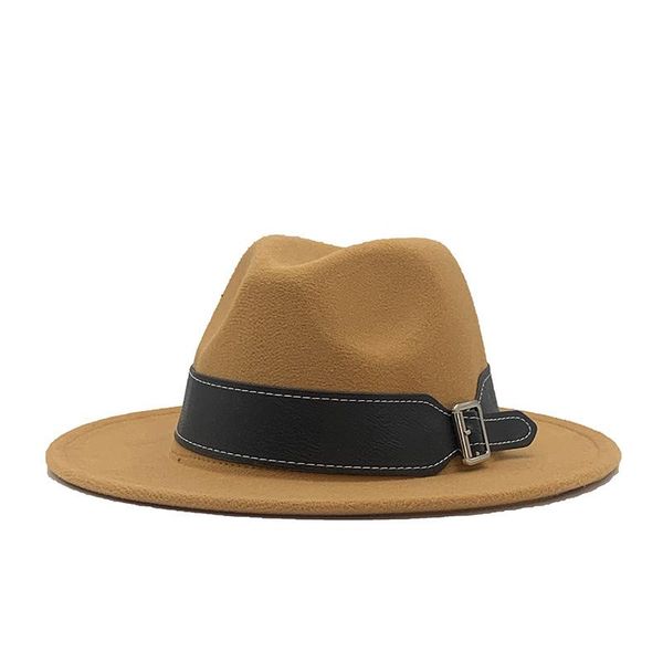wide brim hats women's cap for men fedoras 2021 fashion vintage wool jazz hat european american belt buckle fedora, Blue;gray
wide brim hats women's cap for men fedoras 2021 fashion vintage wool jazz hat european american belt buckle fedora, Blue;gray