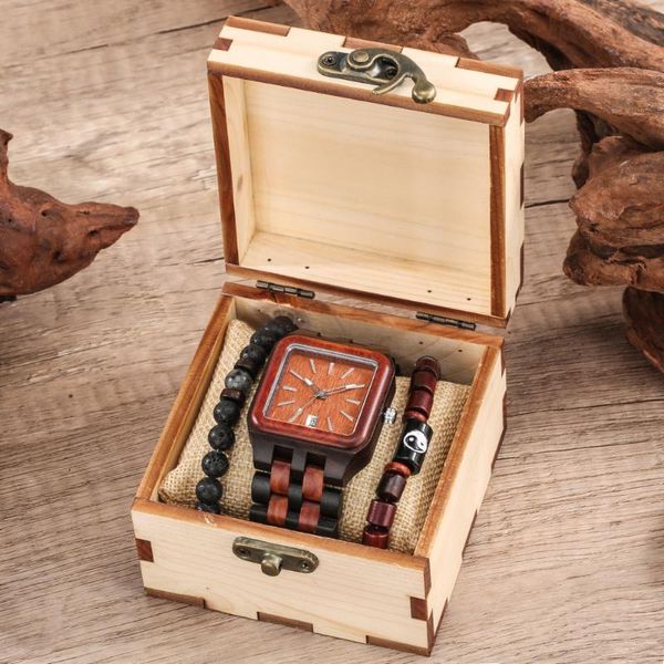 wristwatches men's watches wooden case bracelet set quartz movement sandalwood material with calendar, Slivery;brown
wristwatches men's watches wooden case bracelet set quartz movement sandalwood material with calendar, Slivery;brown