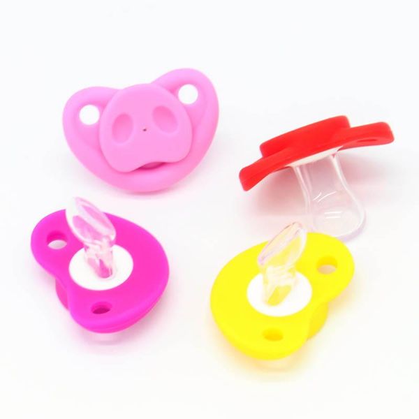pacifiers# 2021 silicone funny nipple pig nose pacifier baby soother joke prank toddler pacy orthodontic nipples teether care
pacifiers# 2021 silicone funny nipple pig nose pacifier baby soother joke prank toddler pacy orthodontic nipples teether care