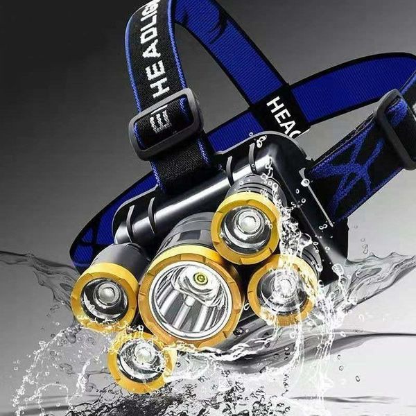 headlamps five-head headlight super bright rechargeable fishing lamp long-range head-mounted led miner's 99
headlamps five-head headlight super bright rechargeable fishing lamp long-range head-mounted led miner's 99