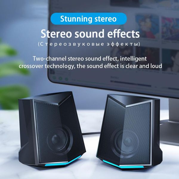 caixa de som para pc computer speakers altavoces for deskbluetooth speaker alto-falantes home theatre system haut-parleurs