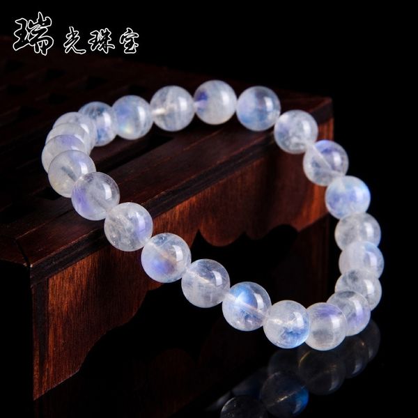 natural crystal bracelet sri lanka moonstone bracelet blue light transparent jewelry, Black
natural crystal bracelet sri lanka moonstone bracelet blue light transparent jewelry, Black