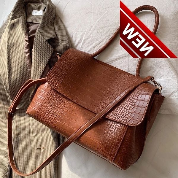 designer crocodile pattern women handbag large capacity shoulder bags for female 2022 casual totes pu leather messenger bag
designer crocodile pattern women handbag large capacity shoulder bags for female 2022 casual totes pu leather messenger bag