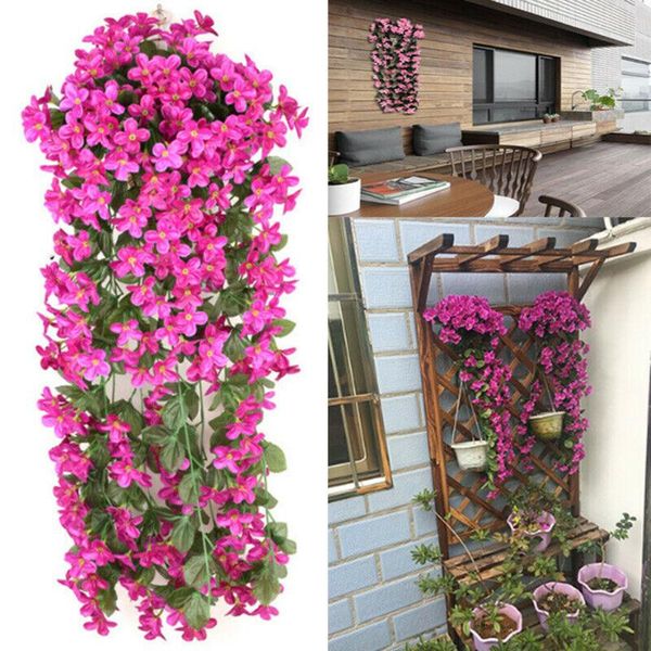decorative flowers & wreaths artificial fake ivy vine hanging garland plant wedding home decoration flower violet wall
decorative flowers & wreaths artificial fake ivy vine hanging garland plant wedding home decoration flower violet wall