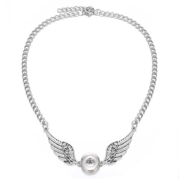 2021 new necklaces pendants for sublimation angel wings necklaces pendant women button jewelry transfer diy consumable wholesales 8, Silver
2021 new necklaces pendants for sublimation angel wings necklaces pendant women button jewelry transfer diy consumable wholesales 8, Silver