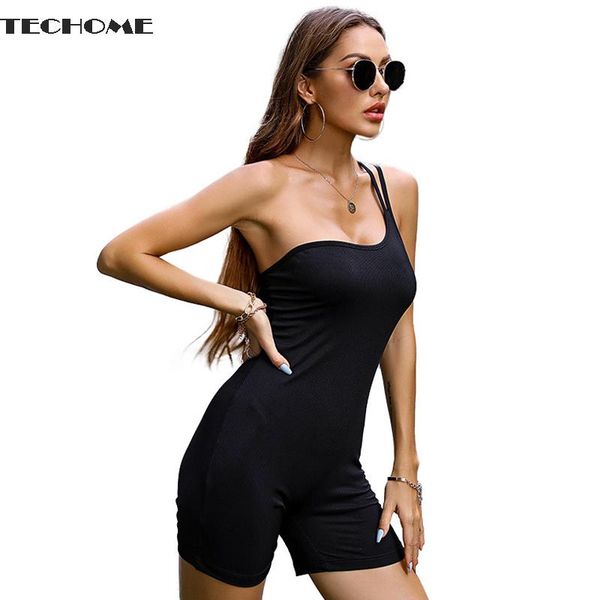 women's pants & capris 2021 european summer jumpsuit tank open backless sling vest one-shoulder sports short party rompers, Black;white
women's pants & capris 2021 european summer jumpsuit tank open backless sling vest one-shoulder sports short party rompers, Black;white