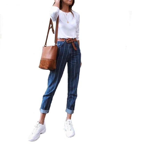 women's jeans ladies selling fashion slim micro-explosive pants striped pencil zipper skinny blue
women's jeans ladies selling fashion slim micro-explosive pants striped pencil zipper skinny blue