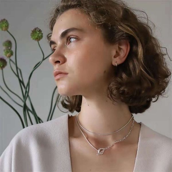 hbp fashion minority design necklaces, snake bone chain, thin splicing, mixed with a variety of wearing methods, neck chain and beautiful ba, Silver
hbp fashion minority design necklaces, snake bone chain, thin splicing, mixed with a variety of wearing methods, neck chain and beautiful ba, Silver