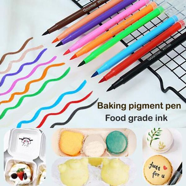 baking & pastry tools cake decorating modelling diy painting hand-painted writing pigment pen 5ml 9 sticks carving
baking & pastry tools cake decorating modelling diy painting hand-painted writing pigment pen 5ml 9 sticks carving