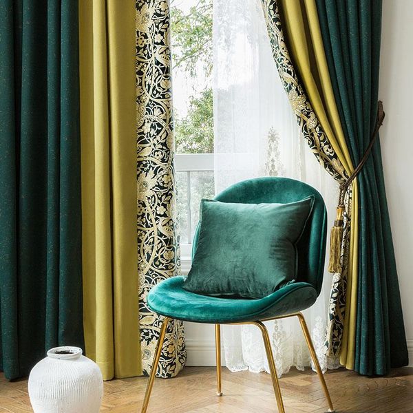 curtain & drapes customized luxury for living room blackout curtains bedroom embroidery white tulle retro yellow green nordic
curtain & drapes customized luxury for living room blackout curtains bedroom embroidery white tulle retro yellow green nordic