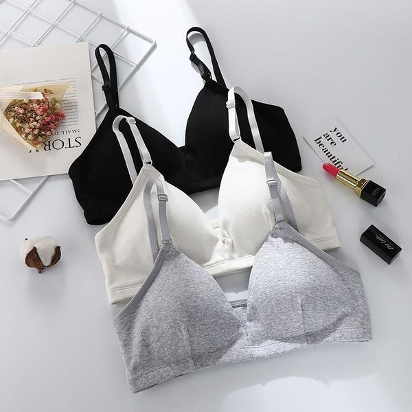 bras seamless cotton for women push up no wire brassiere a b cup soft underwear bra lingerie backless bralette, Red;black
bras seamless cotton for women push up no wire brassiere a b cup soft underwear bra lingerie backless bralette, Red;black