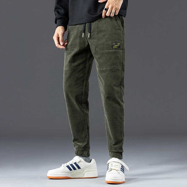 ly korean style fashion men jeans loose fit spliced designer corduroy casual cargo pants streetwear hip hop joggers trousers, Blue
ly korean style fashion men jeans loose fit spliced designer corduroy casual cargo pants streetwear hip hop joggers trousers, Blue