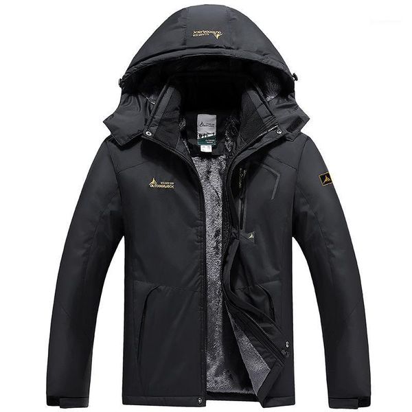 men's down & parkas winter snow warm jacket men outdoor windproof waterproof hooded coats thick velvet fleece military jackets plus siz, Black
men's down & parkas winter snow warm jacket men outdoor windproof waterproof hooded coats thick velvet fleece military jackets plus siz, Black