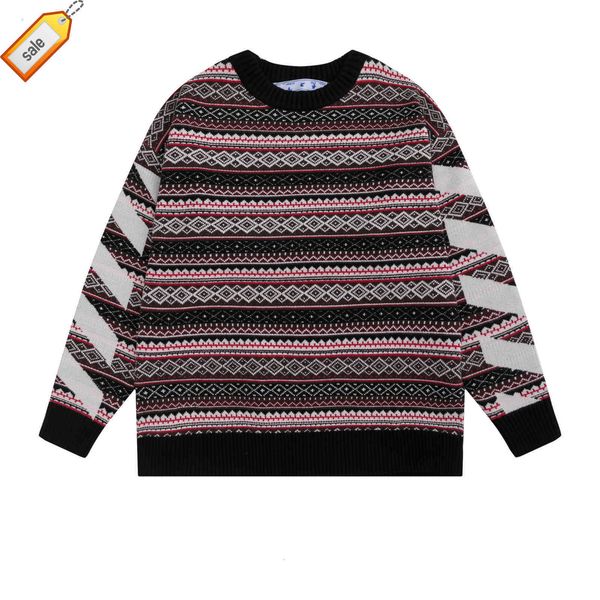 aw2021 handshake off new classic arrstyle knitted sweater men's and women's striped texture top, White;black
aw2021 handshake off new classic arrstyle knitted sweater men's and women's striped texture top, White;black