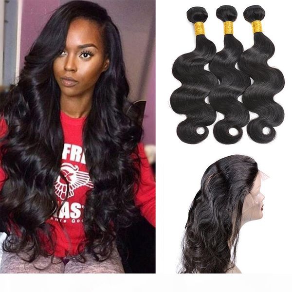 glamorous 3 bundles brazilian human hair with 360 closures unprocessed peruvian indian malaysian body wave hair with 360 frontal closures, Black;brown
glamorous 3 bundles brazilian human hair with 360 closures unprocessed peruvian indian malaysian body wave hair with 360 frontal closures, Black;brown