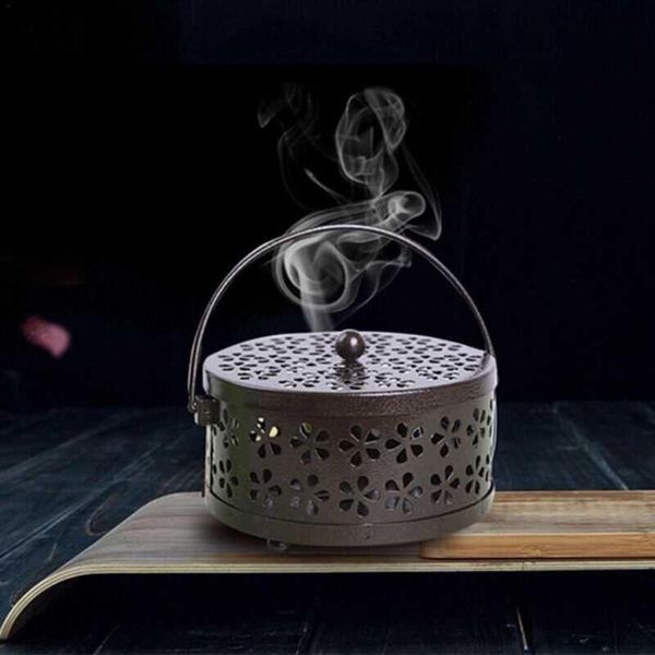fragrance lamps retro metal hollow floral mosquito coil holder garden burner insect box
fragrance lamps retro metal hollow floral mosquito coil holder garden burner insect box