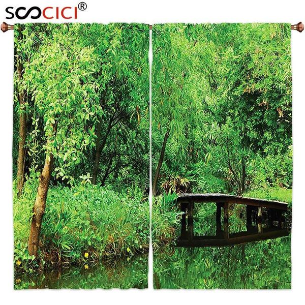 curtain & drapes window curtains treatments 2 panels,spring decor deep in the forest woodsy landscape with leaves and bridge ,home
curtain & drapes window curtains treatments 2 panels,spring decor deep in the forest woodsy landscape with leaves and bridge ,home
