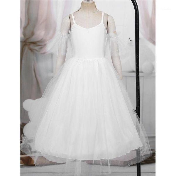 girl's dresses kids girls spaghetti straps romantic style ankle length ballet dance mesh long dress with ruffled arm sleeves dresses1, Red;yellow
girl's dresses kids girls spaghetti straps romantic style ankle length ballet dance mesh long dress with ruffled arm sleeves dresses1, Red;yellow