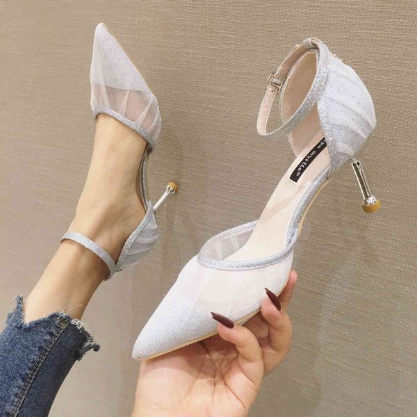 dress shoes gauze sandals summer women's high heel shallow mouth single shoes korean low casual wedding jo0r, Black
dress shoes gauze sandals summer women's high heel shallow mouth single shoes korean low casual wedding jo0r, Black
