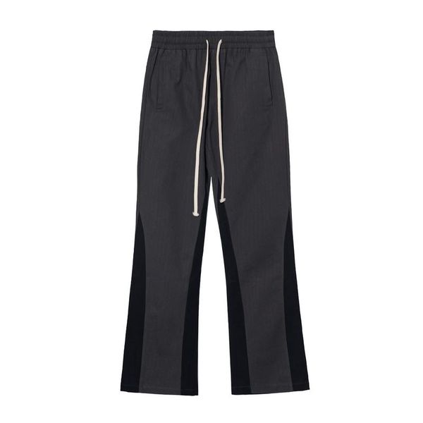 men's pants hip hop color block drawstring streetwear casual trousers mens and womens patchwork oversize baggy retro couple track, Black
men's pants hip hop color block drawstring streetwear casual trousers mens and womens patchwork oversize baggy retro couple track, Black