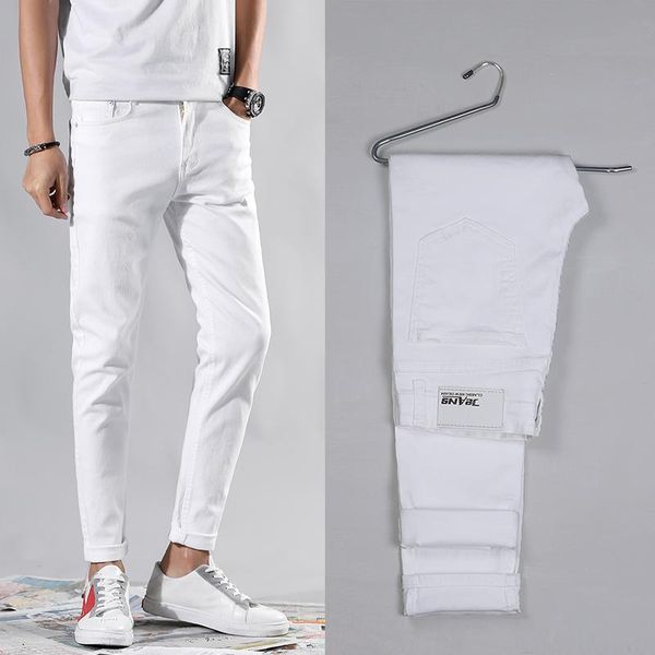 men's jeans 2021 men stretch skinny fashion casual slim fit denim trousers blue black white sky pants male brand clothes
men's jeans 2021 men stretch skinny fashion casual slim fit denim trousers blue black white sky pants male brand clothes