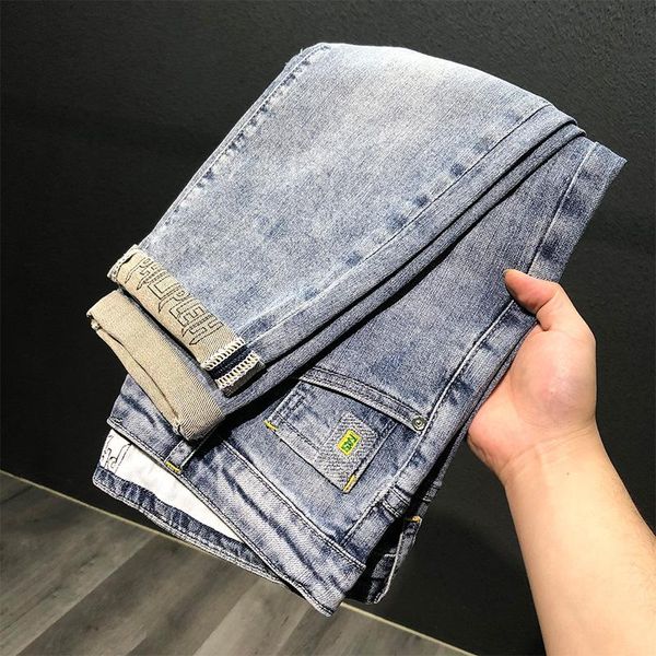 european nightclub style brand blue italy jeans luxury men denim trousers patchwork slim letter jeans pencil pants for men
european nightclub style brand blue italy jeans luxury men denim trousers patchwork slim letter jeans pencil pants for men