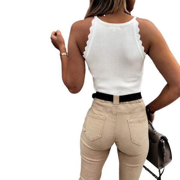 ladies fashion solid color vest summer round neck lace sleeveless bottoming shirt soft breathable and comfortable, Red;black
ladies fashion solid color vest summer round neck lace sleeveless bottoming shirt soft breathable and comfortable, Red;black