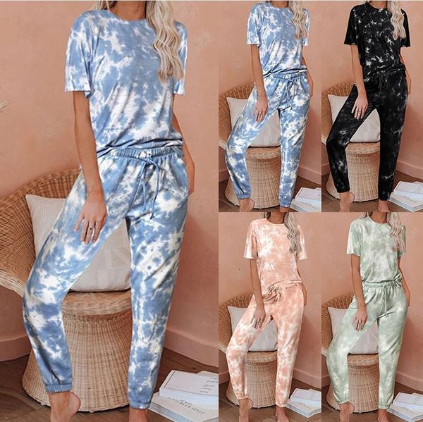summer leisure women's short sleeve gradual change color printing tie dye pajama home clothes short sleeve trousers summer suit, Gray
summer leisure women's short sleeve gradual change color printing tie dye pajama home clothes short sleeve trousers summer suit, Gray