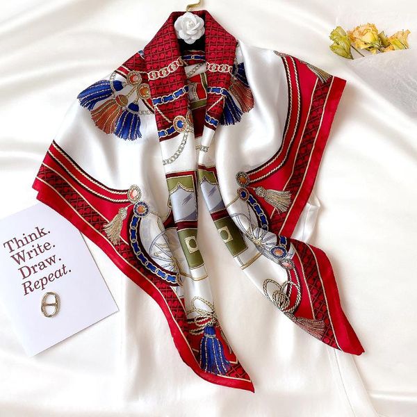 scarves 100% silk scarf women shawls luxury lady square neck hijab foulard pashmina beach stole female bandana neckerchief, Blue;gray
scarves 100% silk scarf women shawls luxury lady square neck hijab foulard pashmina beach stole female bandana neckerchief, Blue;gray