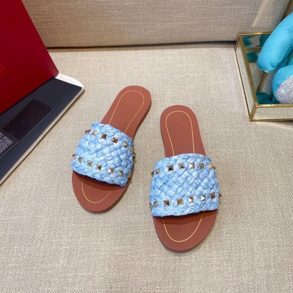 slippers 2021 est summer shoes woman cane weave shallow outdoor beach open-toes botas mujer, Black
slippers 2021 est summer shoes woman cane weave shallow outdoor beach open-toes botas mujer, Black