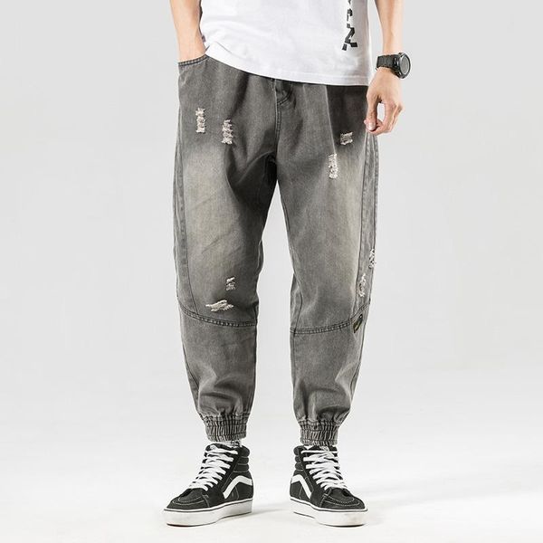 men's jeans 2021 hip hop harem pants men loose joggers denim casual sweatpants korea ankle length trousers streetwear -4xl, Blue
men's jeans 2021 hip hop harem pants men loose joggers denim casual sweatpants korea ankle length trousers streetwear -4xl, Blue