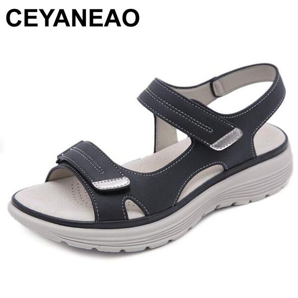 ceyaneao new women shoes comfortable sandals ladies slip-on wedge sandals sports beach walking shoes summer fashionable leisure, Black
ceyaneao new women shoes comfortable sandals ladies slip-on wedge sandals sports beach walking shoes summer fashionable leisure, Black