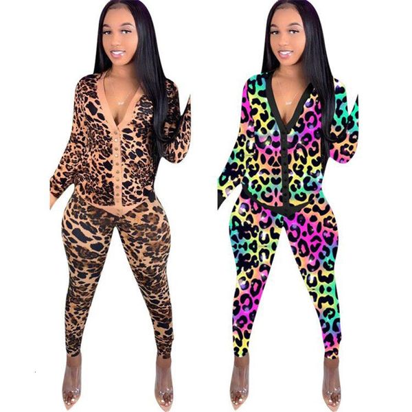 2021 new fall leopard women's button up crop legging pant street tracksuit fitness two piece set outfit wholesale dropshpping 2g8t, Gray
2021 new fall leopard women's button up crop legging pant street tracksuit fitness two piece set outfit wholesale dropshpping 2g8t, Gray