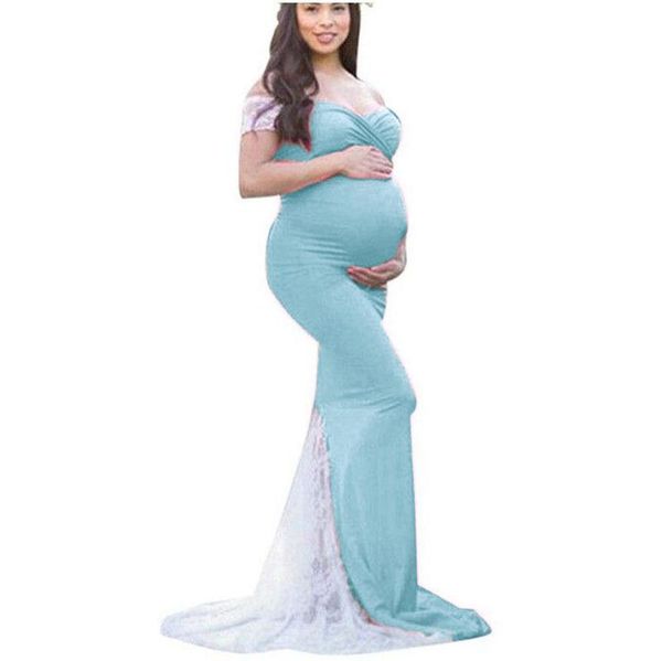 maternity dresses long pography prop lace pregnancy dress po shoot for pregnant women ruffles maxi gown, White
maternity dresses long pography prop lace pregnancy dress po shoot for pregnant women ruffles maxi gown, White