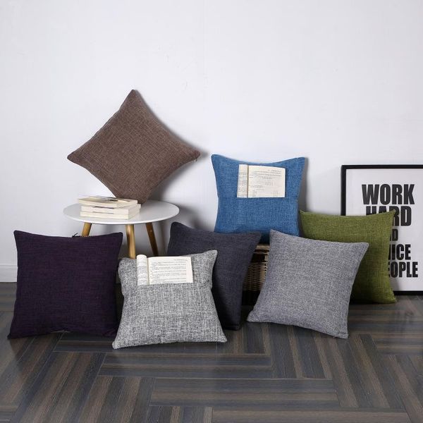 solid sofa envelope book pocket waist cushion cover pillow decorative for home linen polyester pillowcase festival days gifts
solid sofa envelope book pocket waist cushion cover pillow decorative for home linen polyester pillowcase festival days gifts