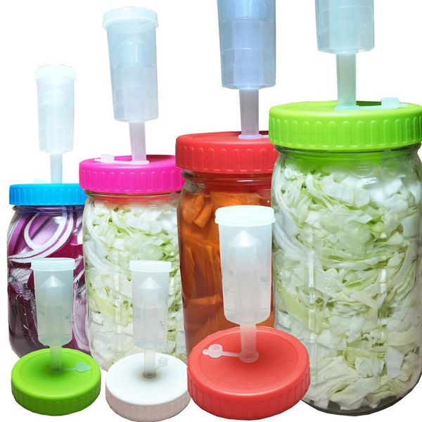 fermentation lid cover with one-way exhaust valves fermenting lids kit for wide mouth mason jars 86mm hyd88
fermentation lid cover with one-way exhaust valves fermenting lids kit for wide mouth mason jars 86mm hyd88