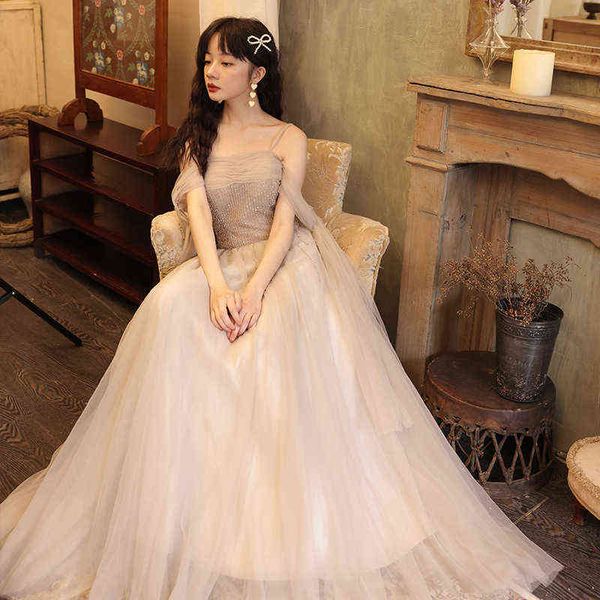luxury prom dresses evening 's 2021 autumn winter xianqi eamy sen department annual meeting host atmospheric suspender long style, Black
luxury prom dresses evening 's 2021 autumn winter xianqi eamy sen department annual meeting host atmospheric suspender long style, Black