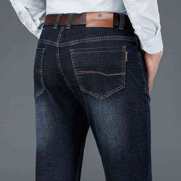 straight jeans 2021 autumn winter elastic slim fit high waist denim pants men's, Blue
straight jeans 2021 autumn winter elastic slim fit high waist denim pants men's, Blue