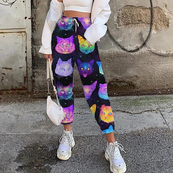 women's leggings women pants elastic waist wide leg fashion female white spring autumn loose casual high long trousers ladies chic, Black
women's leggings women pants elastic waist wide leg fashion female white spring autumn loose casual high long trousers ladies chic, Black