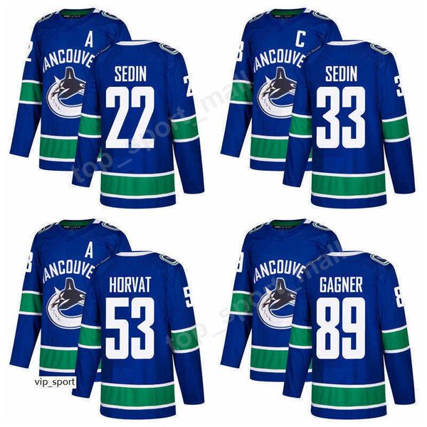 season new vancouver canucks 33 henrik sedin jersey 89 sam gagner 53 bo horvat 22 daniel sedin ice hockey jerseys blue quality, Black
season new vancouver canucks 33 henrik sedin jersey 89 sam gagner 53 bo horvat 22 daniel sedin ice hockey jerseys blue quality, Black