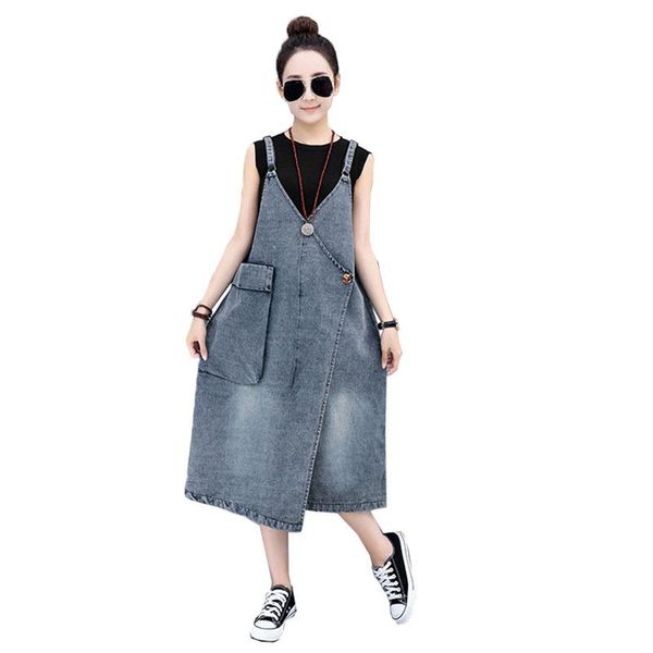 casual dresses 2021summer loose plus size women denim suspender dress fashion female big pocket sling cowboy lady one-piece b, Black;gray
casual dresses 2021summer loose plus size women denim suspender dress fashion female big pocket sling cowboy lady one-piece b, Black;gray