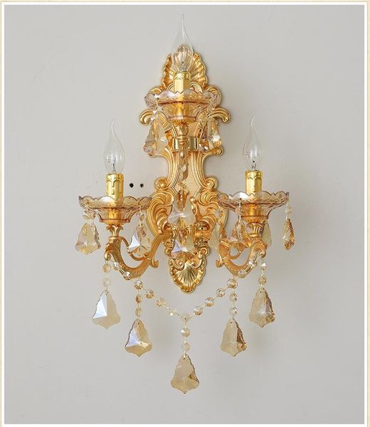 wall lamps european living room crystal bedroom bedside villa complex corridor aisle zinc alloy lamp
wall lamps european living room crystal bedroom bedside villa complex corridor aisle zinc alloy lamp