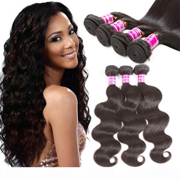 brazilian straight virgin human hair bundles 10a peruvian body wave hair wefts unprocessed remy human hair extensions ing, Black
brazilian straight virgin human hair bundles 10a peruvian body wave hair wefts unprocessed remy human hair extensions ing, Black