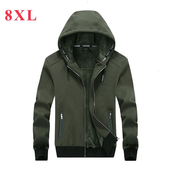 2021 new winter hoodies men plus size 7xl 8xl autumn casual zipper sweatshirts veet fashion male hooded jackets h8h4, Black
2021 new winter hoodies men plus size 7xl 8xl autumn casual zipper sweatshirts veet fashion male hooded jackets h8h4, Black