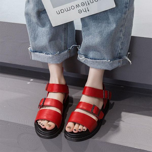 summer platform women casual flat shoes sandals women's fashion belt buckle open toe convenient the new black beach sandals
summer platform women casual flat shoes sandals women's fashion belt buckle open toe convenient the new black beach sandals