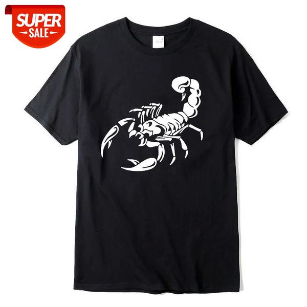 new men's casual 100% cotton short sleeve t-shirt scorpion print o-neck t-shirt men casual hip hop t-shirt for men #ol7h, White;black
new men's casual 100% cotton short sleeve t-shirt scorpion print o-neck t-shirt men casual hip hop t-shirt for men #ol7h, White;black