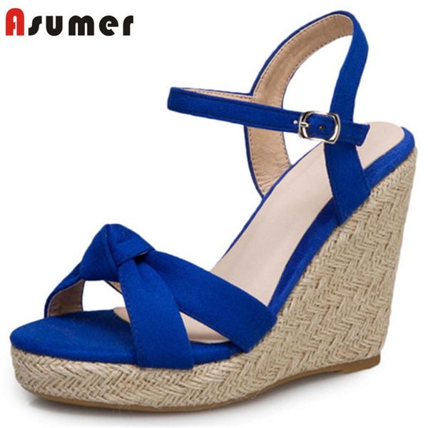 dress shoes asumer 2021 arrive women sandals flock buckle summer wedges platform elegant party wedding ladies, Black
dress shoes asumer 2021 arrive women sandals flock buckle summer wedges platform elegant party wedding ladies, Black